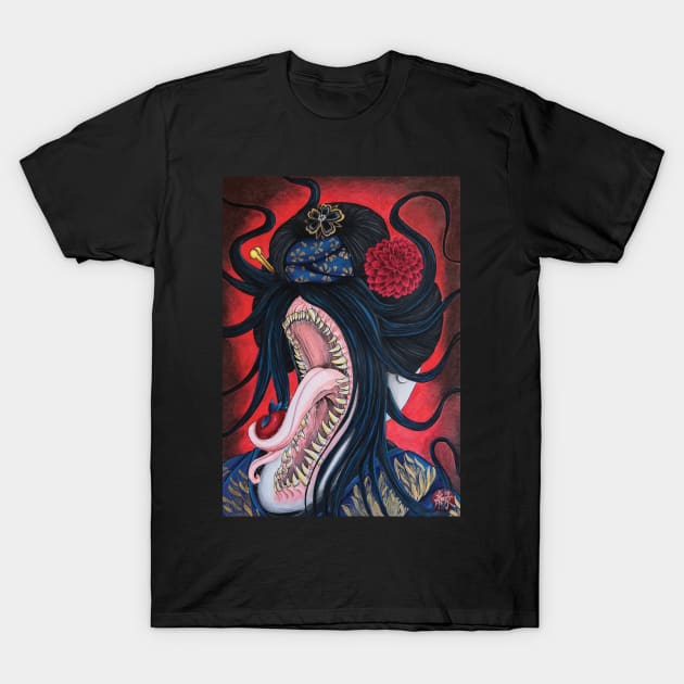 Futakuchi Onna T-Shirt by Yukari Matcha